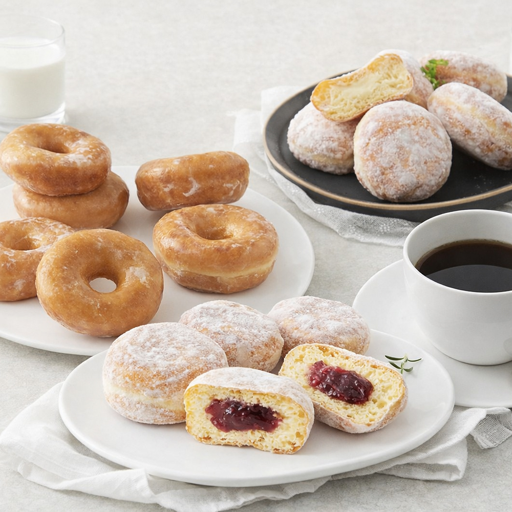 던킨 미니 도넛 3종